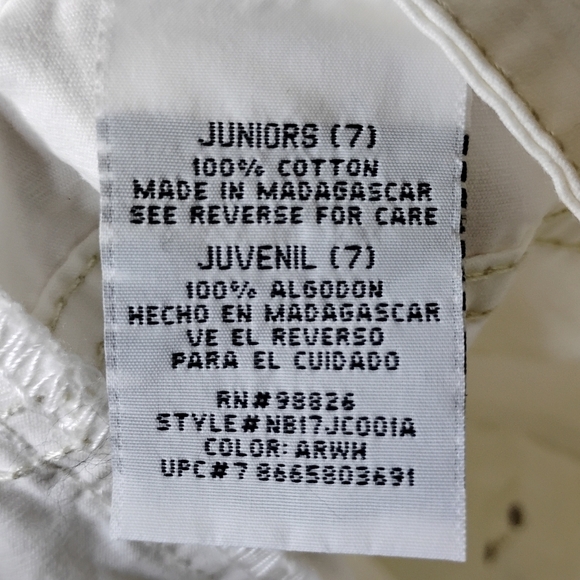 Vintage Y2K No Boundaries Bermuda Shorts Juniors 7 NWT Low Rise Deadstock Denim - Picture 8 of 10